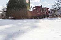 Winter Landscape in Ontario, Canada