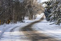 Winter Landscape in Ontario, Canada