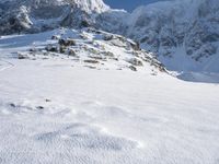 the snow is covered with fresh white snow, and it's not very cold