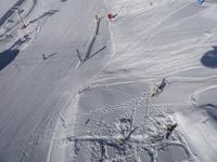 Winter Landscape in the Alps: A Majestic Mountain View