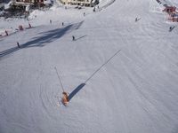 Winter Landscape in the Alps: A Majestic Mountain View