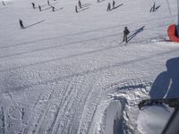 Winter Landscape in the Alps: A Majestic Mountain View