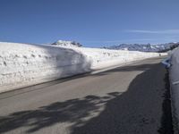 Winter Landscape on a California Highway