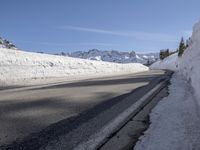 Winter Landscape on a California Highway