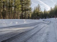 Winter Landscape in California, USA