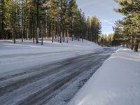 Winter Landscape in California, USA