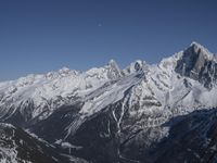 Winter Landscape in Chamonix Mont Blanc 001