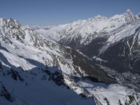 Winter Landscape in Chamonix Mont Blanc 003