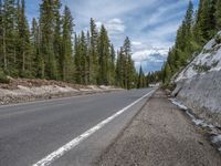 Winter Landscape in Colorado: A Snow-Covered Road