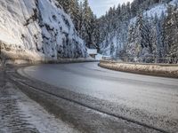 Winter Landscape in the German Alps: A Stunning Mountain View