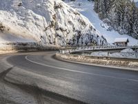 Winter Landscape in the German Alps: A Stunning Mountain View