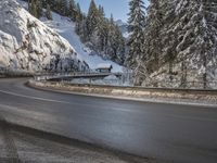 Winter Landscape in the German Alps: A Stunning Mountain View