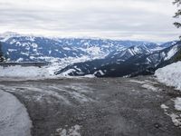 Winter Landscape in Germany Alps