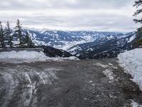 Winter Landscape in Germany Alps