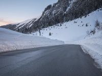 Winter Landscape in Germany: Clear Sky and Snow