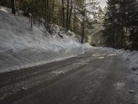 Scenic Winter Landscape in Germany