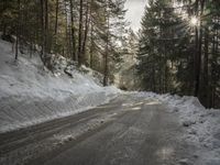 Scenic Winter Landscape in Germany
