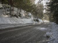 Scenic Winter Landscape in Germany