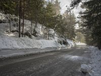 Scenic Winter Landscape in Germany