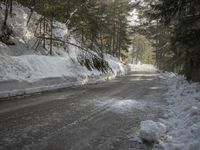 Scenic Winter Landscape in Germany
