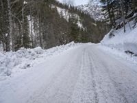 Winter Landscape in Germany: Snowy Alps