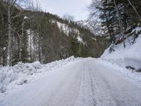 Winter Landscape in Germany: Snowy Alps