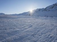 Winter Landscape in the Alps, Germany