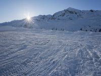 Winter Landscape in the Alps, Germany