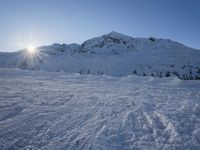 Winter Landscape in the Alps, Germany