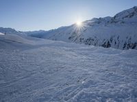 Winter Landscape in the Alps, Germany