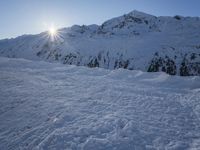 Winter Landscape in the Alps, Germany