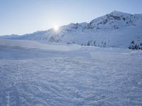 Winter Landscape in the Alps, Germany