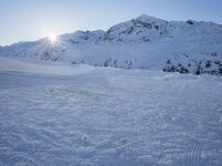 Winter Landscape in the Alps, Germany