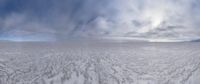 Salt Lake City Winter Landscape