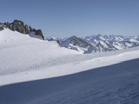 Winter Landscape: Mountain Range in Italy