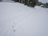 Winter Landscape: Mountain Road