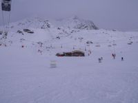 Winter Landscape: A Majestic Mountain View