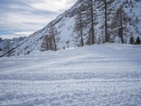 Winter Landscape of Mountains in Germany