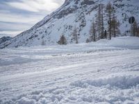 Winter Landscape of Mountains in Germany