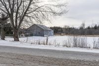 Winter Landscape in Rural Ontario