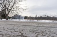 Winter Landscape in Rural Ontario