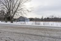 Winter Landscape in Rural Ontario