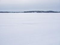 Winter Landscape in Suburban Sweden