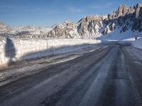 Winter Landscape in the Swiss Alps