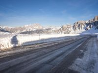 Winter Landscape in the Swiss Alps