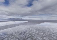 Winter Landscape in Utah: Mountain View