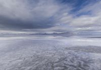 Winter Landscape in Utah: Mountain View
