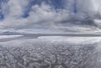 Winter Landscape in Utah: Mountain View