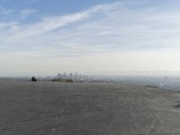 Winter Morning in the City: Overlooking the Coastal Shore