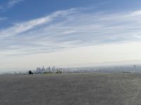Winter Morning in the City: Overlooking the Coastal Shore